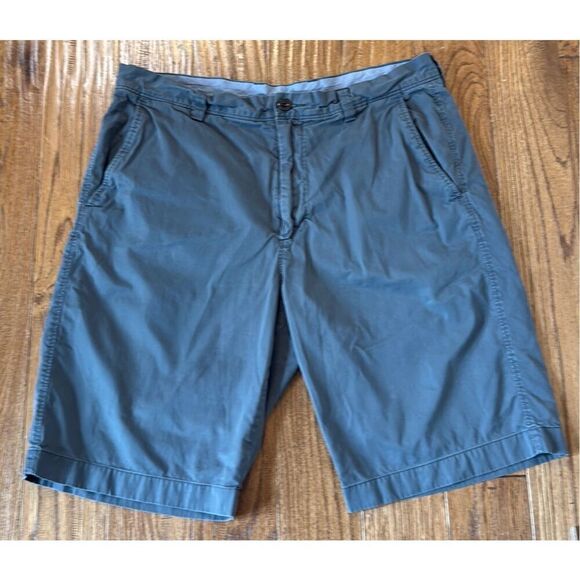 J.Crew grey blue cotton 10” chino short size 35 - Picture 8 of 8